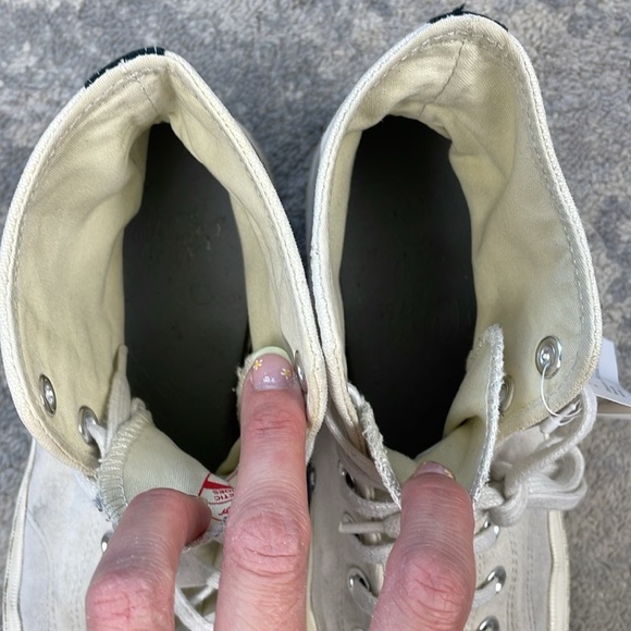 Comme des Garcons PLAY CdG x Converse Chuck Taylor All Star High Top Sneaker 9 - Picture 7 of 14